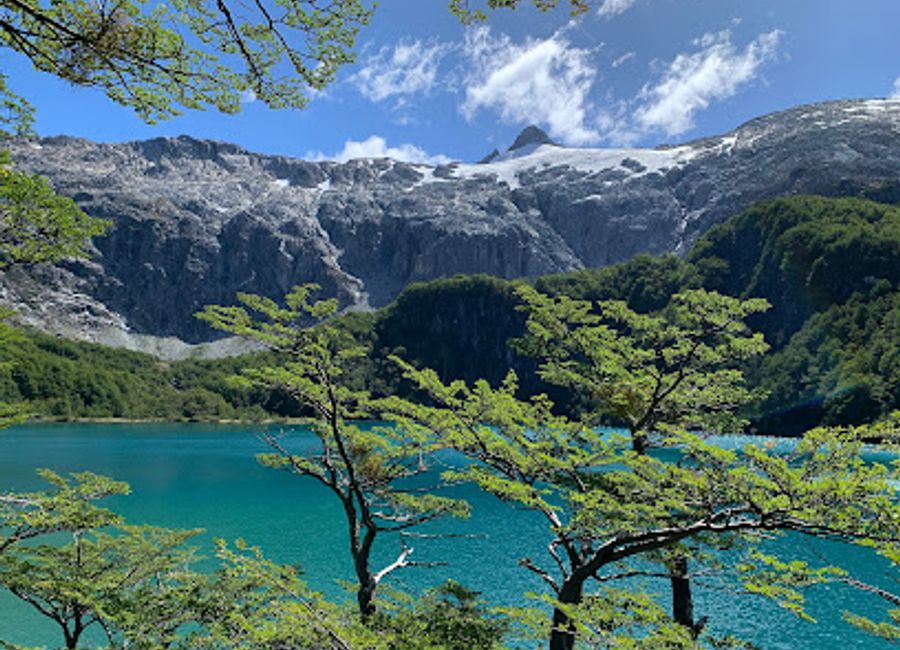 Explore the captivating tranquility of Laguna Pinilla, a stunning lagoon in Los Lagos, Chile, perfect for outdoor adventure and relaxation.