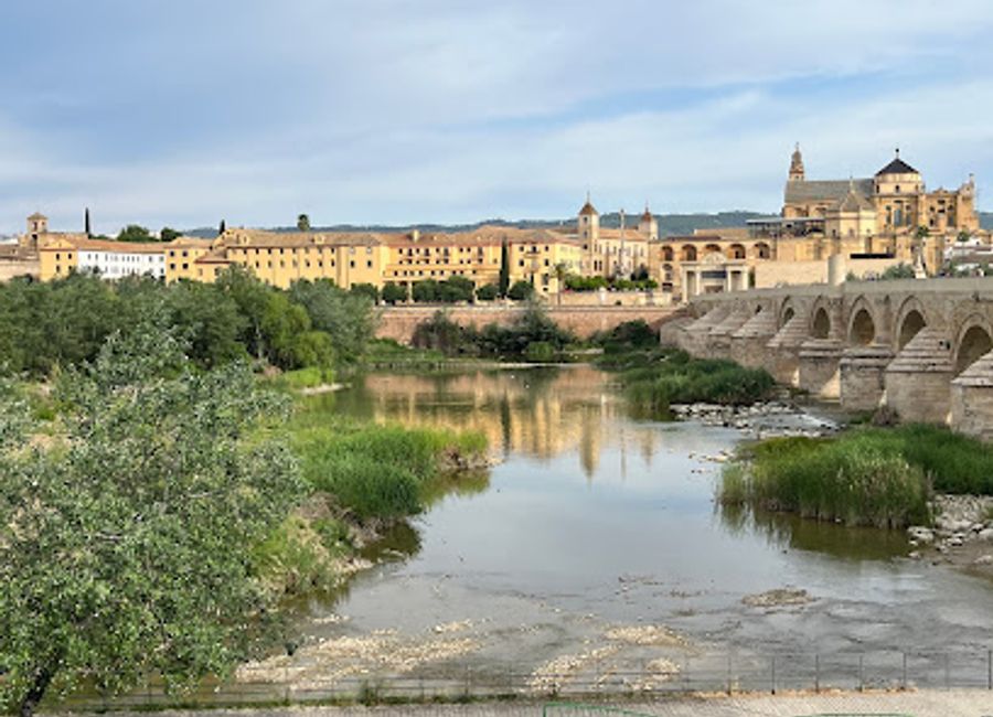 Experience the rich history and breathtaking views of Puente Romano, an iconic bridge in the heart of Granada, Spain, where past and present meet.