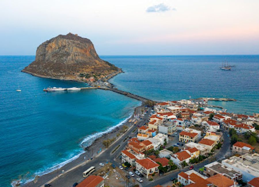Cross the bridge to Monemvasia, a breathtaking journey into a medieval fortress town with stunning Aegean views and rich history.
