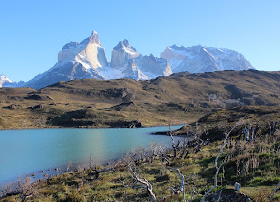 Explore the breathtaking Cerro Paine Grande in Torres del Paine National Park for an unforgettable adventure amidst nature's grandeur.