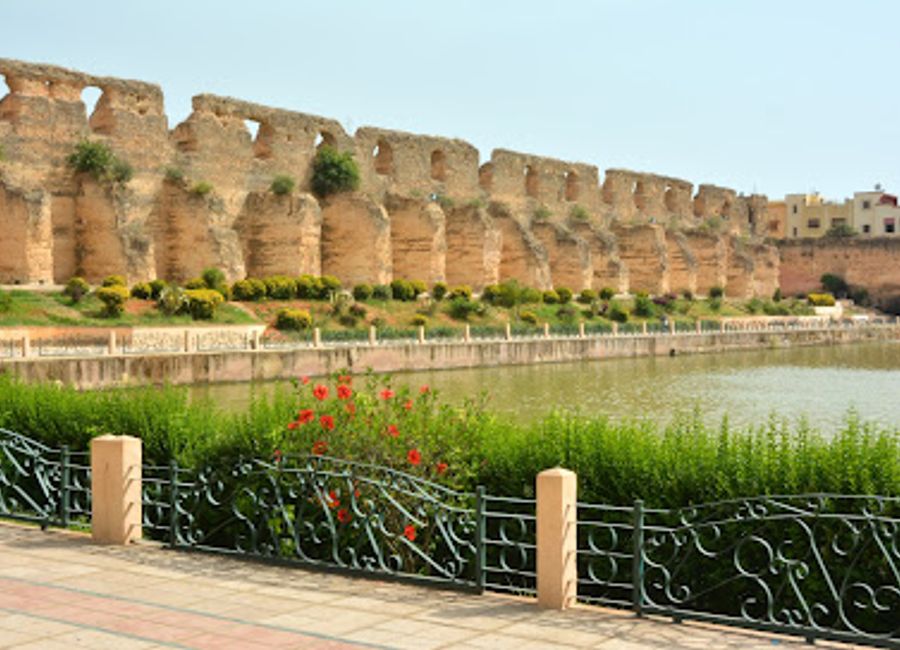 Experience the timeless beauty of Bassin Souani, a historical landmark in Meknes, showcasing exquisite architecture and serene gardens.