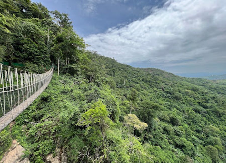 Explore the tranquil Ote Falls in Amedzofe, Ghana - a hidden gem for hiking and nature lovers, perfect for outdoor adventures and breathtaking views.