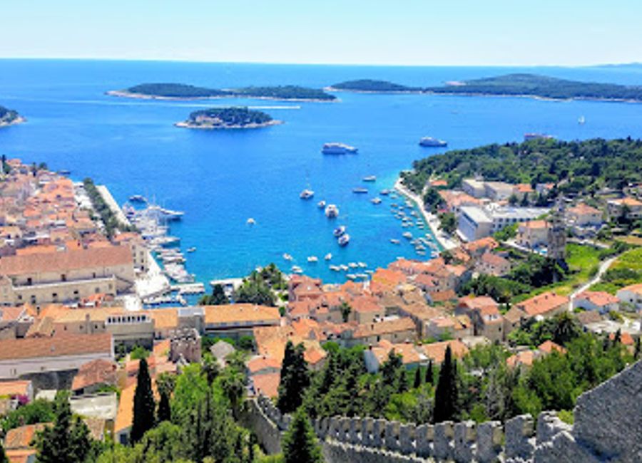 Discover Hvar's captivating history and art at St. Stephen's Cathedral, a stunning blend of Renaissance, Baroque, and Dalmatian architectural styles.