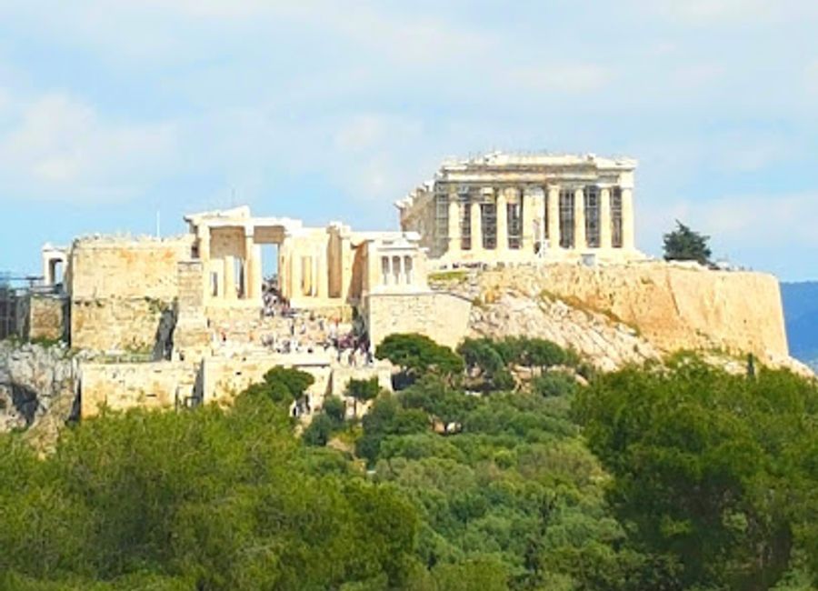 Explore the Pnyx Monument, where ancient democracy was born, and enjoy breathtaking views of the Acropolis in Athens, Greece.