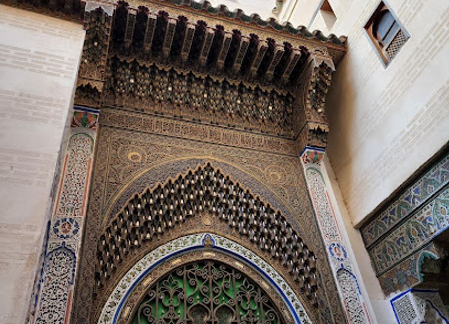 Experience the sacred beauty of the Mausoleum of Moulay Idriss II in Fes, a historic site that embodies Moroccan spirituality and artistry.