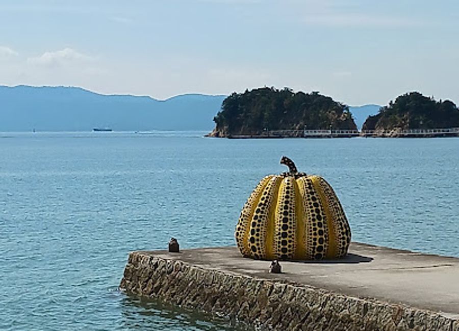 Discover the Art Island Center in Naoshima, where literature meets culture in a serene and artistic atmosphere.