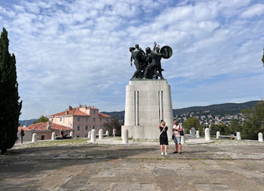 Explore the Trieste War Memorial, a historic monument set in a beautiful park, offering stunning views and a serene atmosphere for reflection.