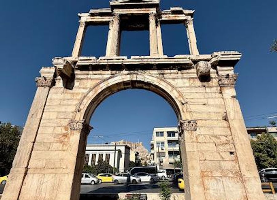 Discover the Arch of Hadrian, a stunning symbol of ancient Athens that connects history with the vibrant culture of modern Greece.