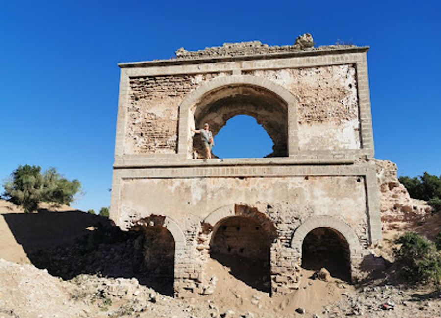 Explore the historic Dar Sultan Palace in Diabat, Morocco - a royal landmark offering stunning architecture and breathtaking views of the coast.