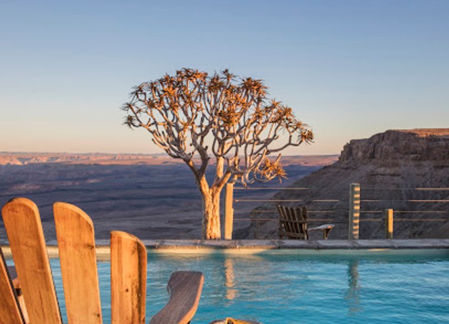 Experience the tranquility and adventure of Fish River Lodge, where stunning canyon views meet warm Namibian hospitality.