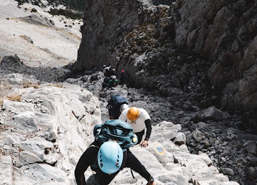Explore the legendary Mount Olympus, home of the Greek gods, offering challenging hikes and breathtaking views of Greece's highest peak.