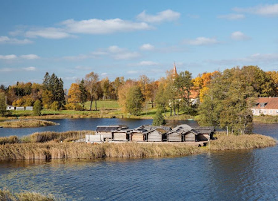 Discover the fascinating history of Latvia at Āraiši Lake Dwelling Archaeological Park, a cultural landmark set amidst stunning natural beauty.
