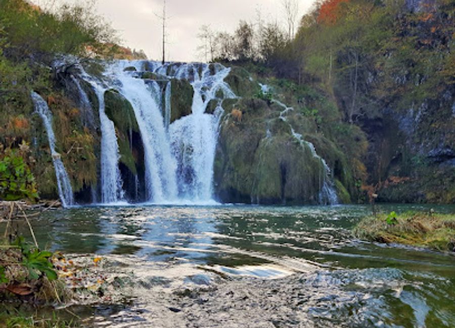 Explore the hidden depths of Plitvice: Golubnjača Cave, a protected natural monument with stunning karst formations.