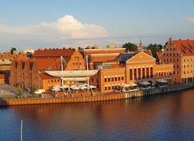 Widok na Motławę od Hiltona