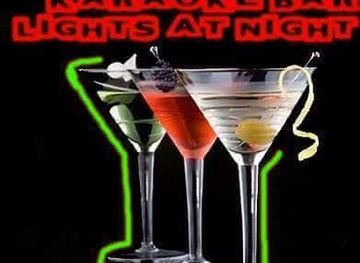 honduras/puerto-cortes/nightclub/karaoke-bar-lights-at-night