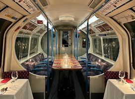 supperclub.tube - Dining on a Tube Train