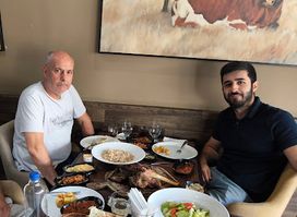 Chef Ayhan Turkich grill rustik