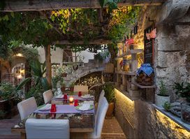 Avli rustic fine dining restaurant