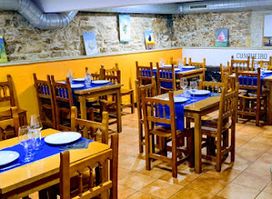 Restaurante O Catro, en Santiago