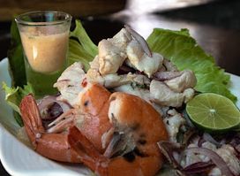 PERUVIAN FUSION FOOD THE BLACK PEARL PEDASI