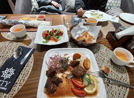 City restaurant cafe