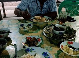 Myanmar traditional restaurant