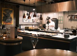 Behind Restaurant