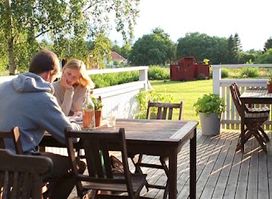 Cafe Zanzibar Bed and Breakfast Natur Resor Annelie Utter