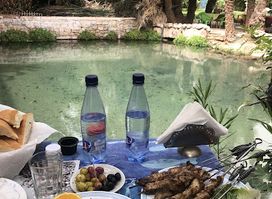 Restaurant de poissons sacrés