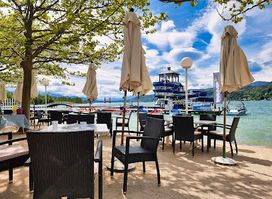Strandleben,das Cafe-Restaurant am Wörthersee