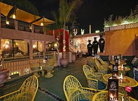 Rooftop Restaurant Koulchi Zine -Marrakech Medina