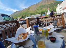 Fish and Chips Siglufjörður. LOCAL FOOD