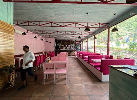Pink Cafe Bar and Restaurant in Rishikesh
