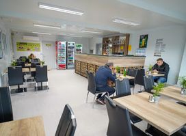 Restaurant in the M1 Autohof Lébény