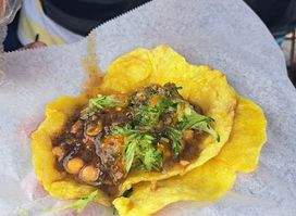 Abi's Doubles - Castries Central Market