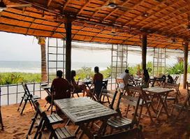 Pousada by the Beach Goa:- Sea Facing Restaurant serving Traditional Goan Food & Cocktails