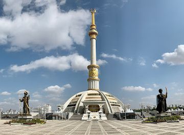 turkmenistan/ahal-region/restaurant/independence-monument