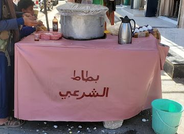 yemen/dhamar/restaurant/king-of-sharabi-potato-potato-eggs-and-sandwiches