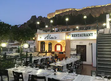 Alex's Restaurant Lindos
