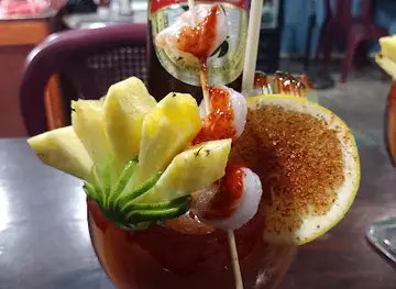 cevichería. Láke Atitlán