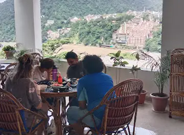 Sky rooftop restaurant laxman jhula