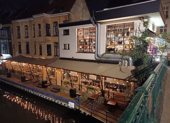 belgium/ghent/kouter/restaurant/revue