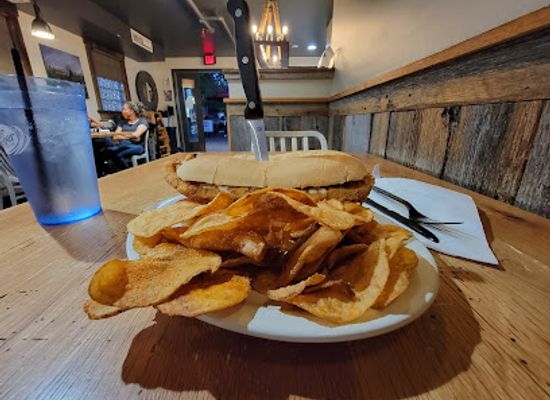 virginia/blacksburg/restaurant/bottom-of-the-stairs