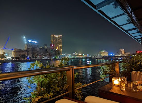egypt/cairo/zamalek/restaurant/pier-88-nile-river