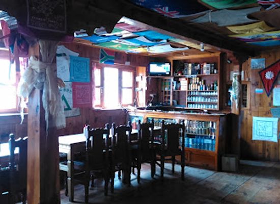 nepal/namche-bazaar/restaurant/foot-rest-and-lunch-place