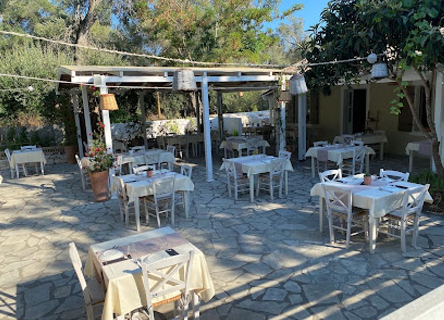 Experience authentic Mediterranean cuisine at Thymari Restaurant in Paxos - perfect for families and food lovers alike.