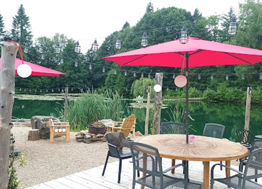 Experience authentic French cuisine at La Jolie Guinguette in La Chapelle-Montbrandeix - where culinary tradition meets rustic charm.