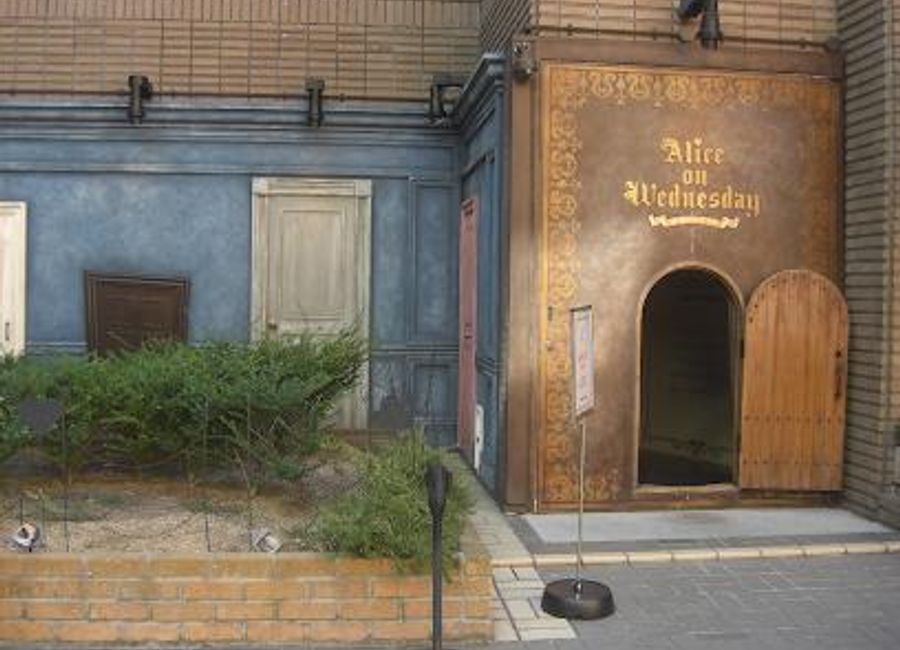 Experience the enchanting fusion of fashion accessories and delectable desserts at Alice On Wednesday in Osaka's vibrant Nishishinsaibashi district.