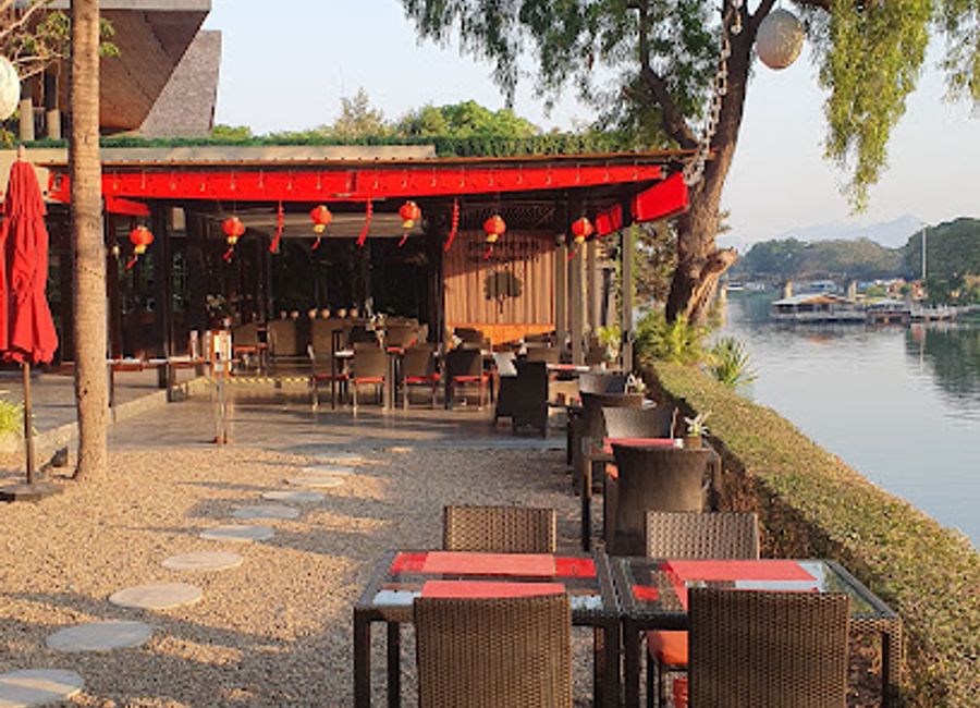 Experience exquisite Western cuisine at Peppers Restaurant along Mae Nam Khwae River in Kanchanaburi - where flavor meets ambiance.