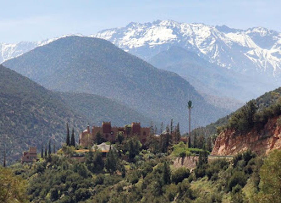 Discover authentic Moroccan flavors amid stunning mountain scenery at Dar Moroccan Aremd Imlil.
